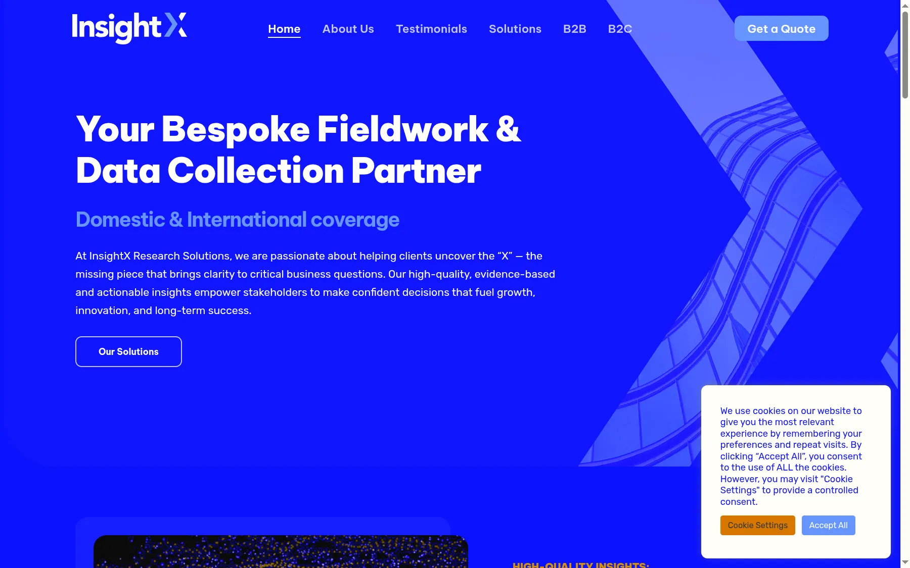 InsightX Market Analytics & AEO