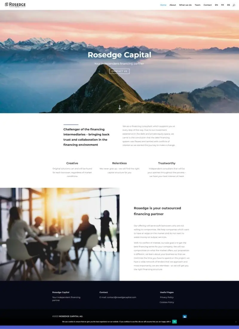 Rosedge Capital Banking Kiosk